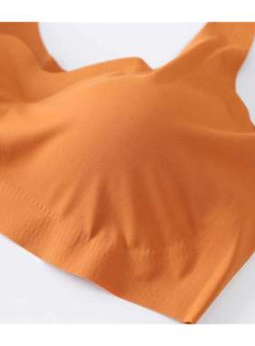 Ice Silk Bra Seamless Vest Bras Women Push Up Underwear Ling