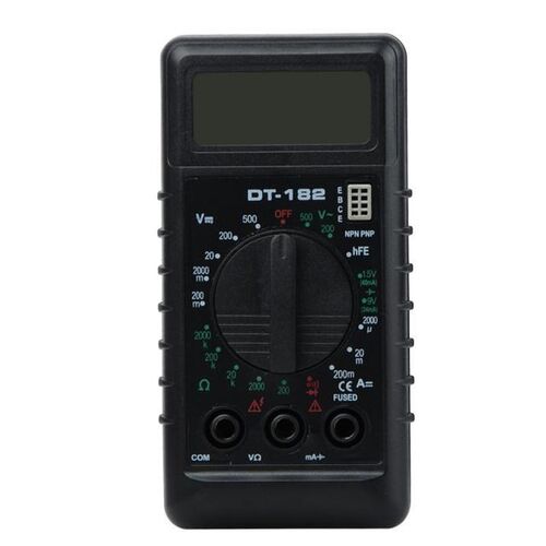 Mini Digital Multimeter DT182 With Buzzer Overload Protectio