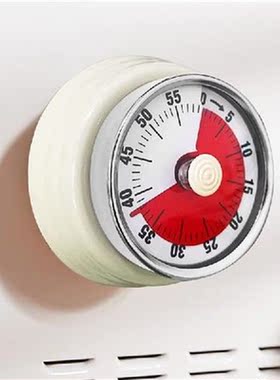 Household kitchen timer mechanical magnetic suction cooking