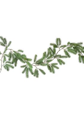 1.8M Artificial Green Christmas Garland Wreath Xmas Home Par