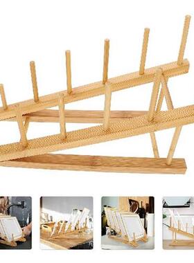 Rack Dish Holder Plate Drying Kitchen Storage Organizer