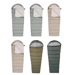 1 Person Camping Sleeping Bag Warm Cool Weather Cotton