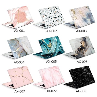 Marble pattern laptop sticker laptop skin 12/13/14/15/17 inc