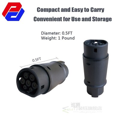Wallbox EV Charger Adaptor Socket 32Amp SAE J1772 Connector