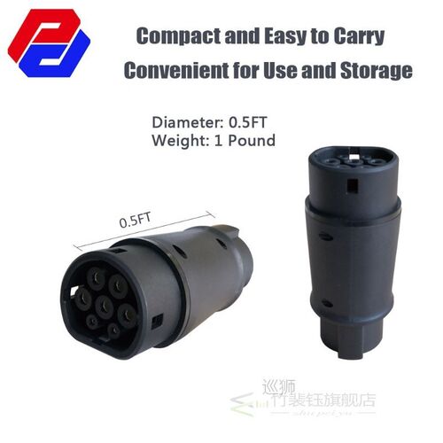 Wallbox EV Charger Adaptor Socket 32Amp SAE J1772 Connector