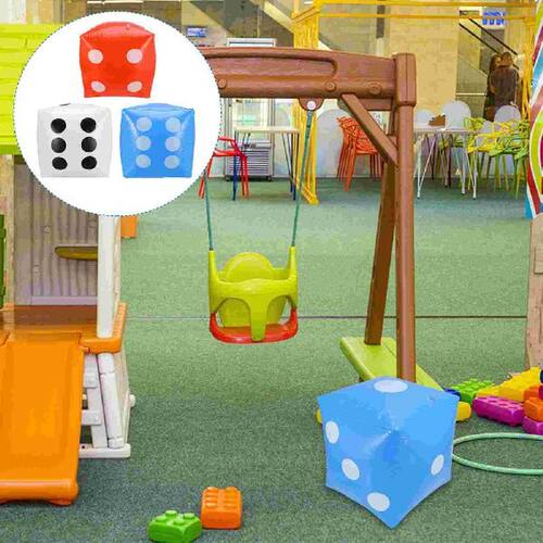 Dice Inflatable Large Set Jumbo Pool Game Party Toys Toy