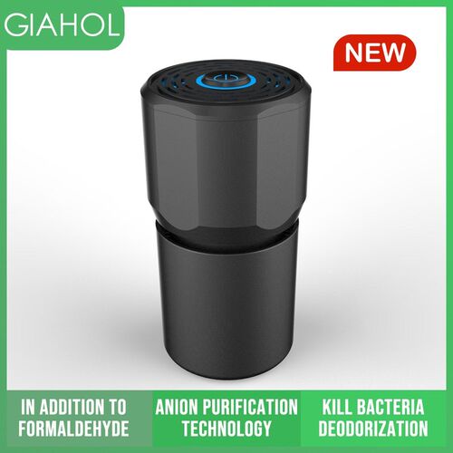 USB Car Air Purifier HEPA Mini Portable air Cleaner Ionizer