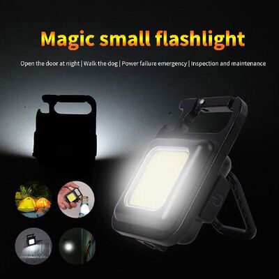 Mini LED Flashlight Work Light Portable Pocket Flashlight