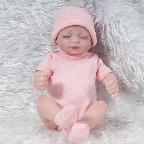 28cm Bebe Reborn Newborn Doll Soft Silicone Realistic