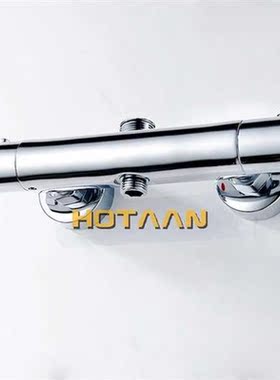 Chrome Plated Copper Bathroom Thermostatic Mixer Valve Showe