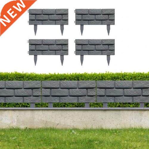 4Pcs Garden Netting Edging Splicing Detachable Grey