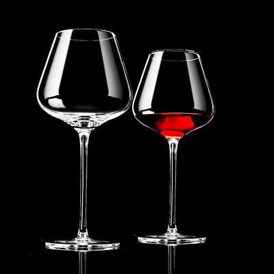 2pcs Collection Level Handmade Red Wine Glass Ultra-Thin Cry