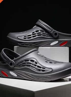 Men Shoes Unisex 2022 New Summer Hollow Shoes Slippers Men B