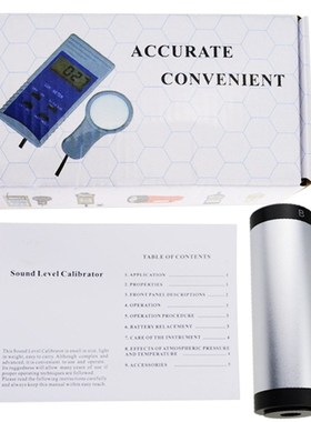 Handheld Digital Sound Noise Level Calibrator for Sound Leve