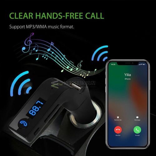 G7 Car Memory Hands-free LCD display 4-in-1 Bluetooth FM Tra