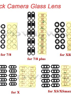 10 pcs Rear Back Camera Lens  For iPhone 7 8 Plus X XS max