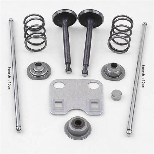 Engine Intake Exhaust Valve Kit Push Rod Guide Plate Parts F