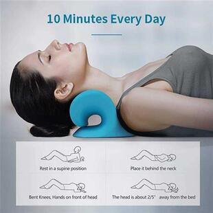 Pillow Neck Shoulder Relaxer Cervical Traction Device For TM