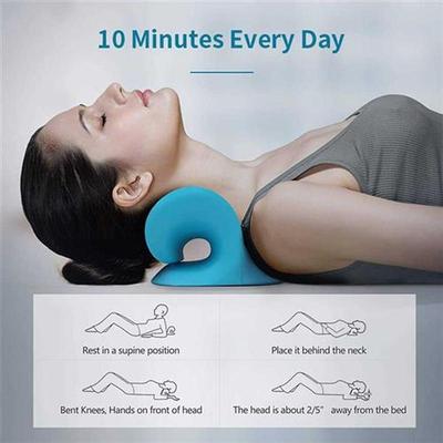 Pillow Neck Shoulder Relaxer Cervical Traction Device For TM