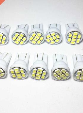 10pcs T10 LED W5W car Boot lig parking lig 8SMD 1210 LED