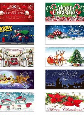 7x16 Ft Photography Background Cloth Polyester Christmas