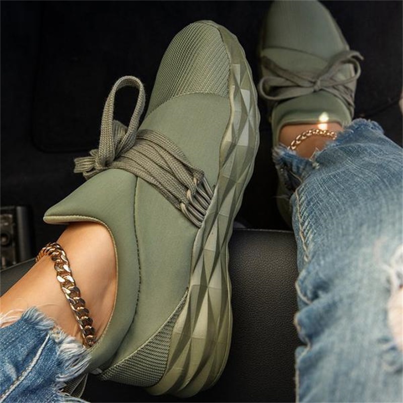 Women Sneakers Casual Breathable Sport Shoes Autumn New Lace