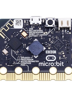 Latest Microbit V2 Board go kit comes with 25 LED display