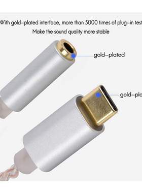 Type-C Adapter DAC Digital Audio Decoding Headphone Amplifie