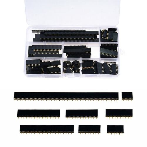 120PCS/Box 2.54mm Single Row Pin Socket Female Header Connec