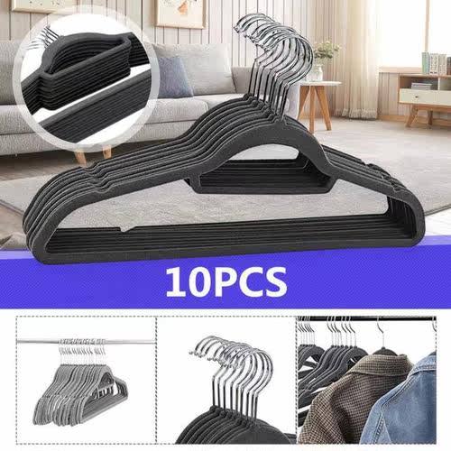 10pcs Baby Clothes Hanger for Clothes Drying Rack Multifunct