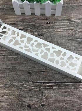 10Pcs Rectangular Macaron Box Food Grade Visible Paper