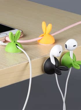 New Arrival 4pcs Random Color High Quality Cute Rabbit Silic