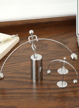 1PC Newton Pendulum Cradle Creative Balance Men Iron Man Bal
