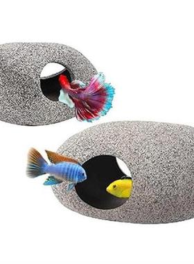 Fish Tank Aquarium Decoration Hideaway Cave For Shrimp