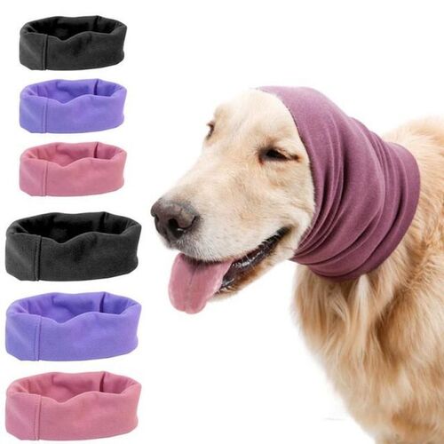 Pet Grooming Turban Dog Ears Cover Noise-Proof Earmuffs Dog
