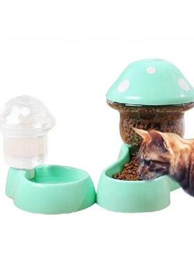 Automatic Pet Feeder Cat Food Dispenser Water Bottle Large