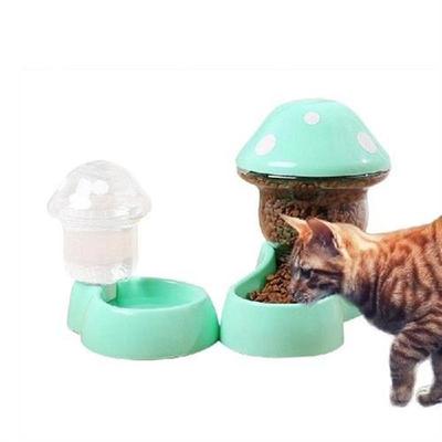 Automatic Pet Feeder Cat Food Dispenser Water Bottle Large