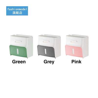 Toilet Roll Holder Shelf Accessories Tissue Shower With Stor