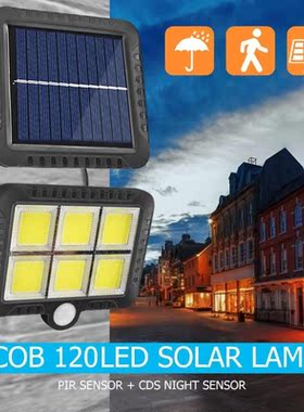 Wall-Light Garden-Lamp Motion-Sensor Solar Outdoor Waterproo