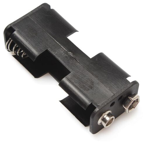 2*AA 3V Battery Pack Plastic Container Battery Plastic Hous