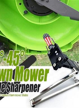 1pc 15-45 Degree Adjustable Lawn Mower Blade Sharpeners   Ad