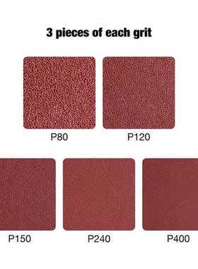 15 Pcs 1X30 Inch Aluminum Oxide Sanding Belts Heavy Duty San