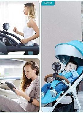 Handheld Fan 3 Speed Portable Clip on Stroller Fan Battery