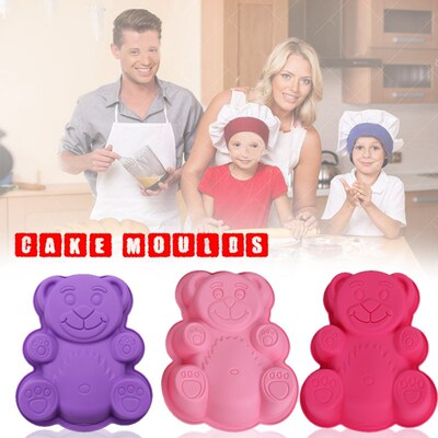 Fondant Cake Bear Cutter Sugarcraft Biscuits Baking Mould Mo