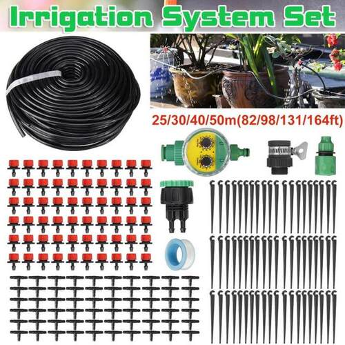 25/30/40/50m Self Automatic Garden Watering Timer System Wat