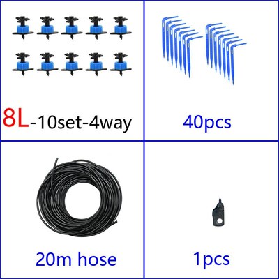 2L 4L 8L dripper Pressure Compensation Emitter Watering Kits