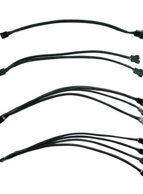 Mainboard CPU 4 PIN Fan Extention Cables PWM 4P Adapter Cabl