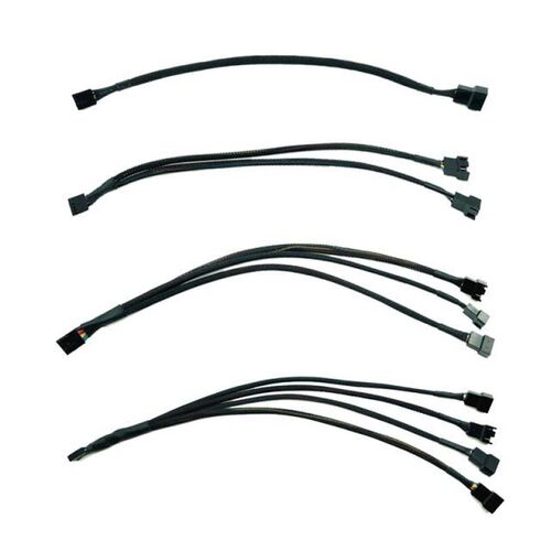Mainboard CPU 4 PIN Fan Extention Cables PWM 4P Adapter Cabl