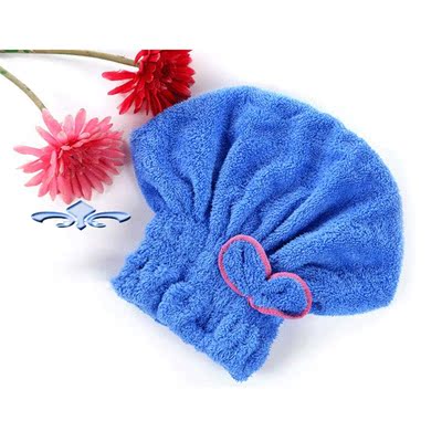 Microfiber Wo Bathroom Hair Towel Quick-Dry Hair Hat Turban
