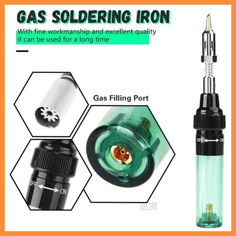 1300 Celsius Butane 4 In 1 Portable Soldering Iron Kit Weldi